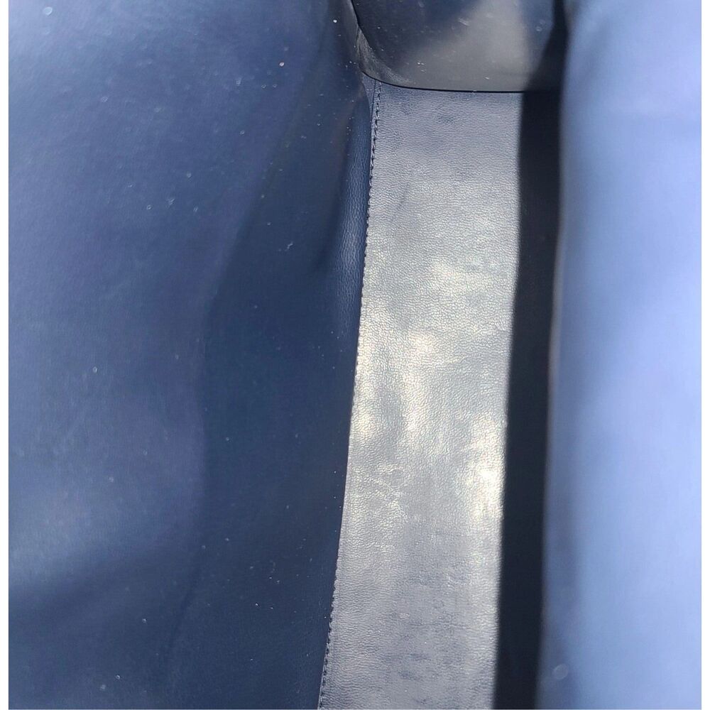 Givenchy [Authentic] NEW Marine Blue Leather 4G Structured Square Shoulder Bag - Picture 9 of 13